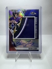 2024 Panini Phoenix Devin Leary Rookie Silhouettes RPA #RS-DLY /6