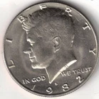 1982-P Philadelphia Circulated JFK Half Dollar!