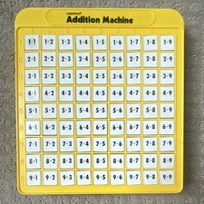 Lakeshore Addition Machine Educational Mathematics Toy Ages 4-7
