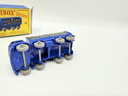 Matchbox Lesney 10c Foden Tate & Lyle Sugar Container GPW Original Damaged Box - Picture 11 of 16