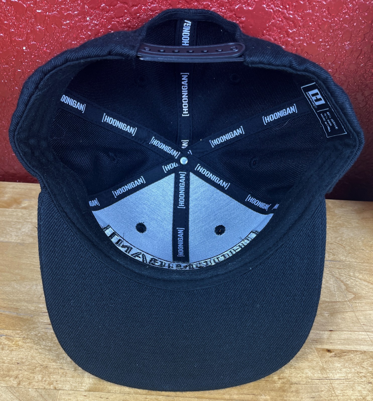 Hoonigan Industries Rectangle Patch Snapback Hat … - image 5