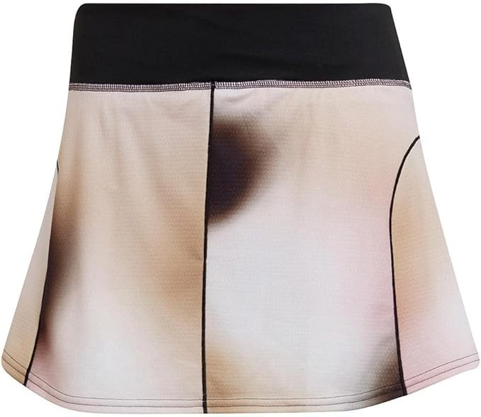 adidas Tennis Match Skirt - Black/White/Wonder Mauve . L thumbnail 4