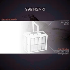 Replacement Filter Basket High Efficiency for Robotic Pool Cleaner Systems Kits