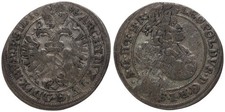 Austria - Austria 3 Kreuzer 1696 - Silver, 1.3g, Ø 20mm KM# 1116