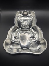 Cake Pan Jello Mold Teddy Bear Aluminum Small 9 Inches