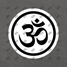 Om Symbol Vinyl Sticker Decal Spiritual Design for Yoga, Meditation 629877