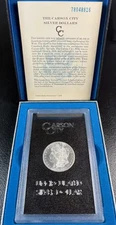 1878 CC Morgan Silver Dollar Uncirculated GSA Hoard OGP/COA Carson City