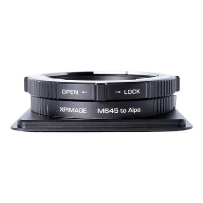 XPIMAGE Lens Mount Adapter Plate for Mamiya 645 Lens to ALPA 12 Camera