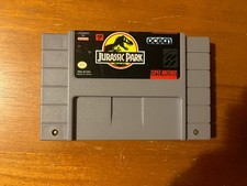 Jurassic Park (Super Nintendo Entertainment System, 1993) -- JURASSIC PARK SNES