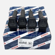 4PCS Bosch Ignition Coil 0221604115 For AUDI A3 A4 A5 A6 VW Beetle Golf Jetta