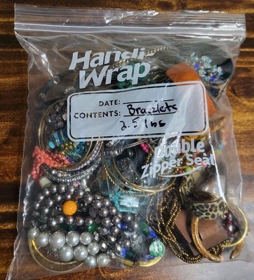 Vintage to Now Mixed Bag of Bracelets 2.5.1 Lbs.