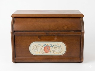 Vintage 90s International Marmalade Goose Combo Dual Storage Bread Box