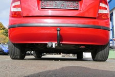 Skoda Fabia 6Y Schrägheck Stoßstange hinten Heckstoßstange rot LF3K