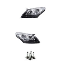 Scheinwerfer Set H7/H7 FüR Renault Megane III Grandtour SchräGheck Inkl Lampen