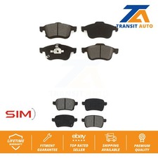 Front Rear Semi-Metallic Brake Pads Kit For 2014-2020 Fiat 500L KSM-100514