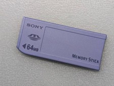 Sony Memory Stick 64MB MSA-64A Camera Memory Card Genuine