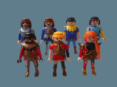 Playmobil Novelmore Burnham Raiders Ritter Grundfiguren