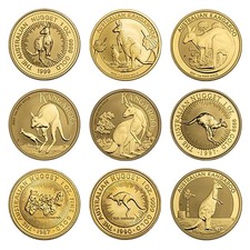 1 oz Australian Gold Kangaroo Coin BU - Random Year 5315.00 per troy oz