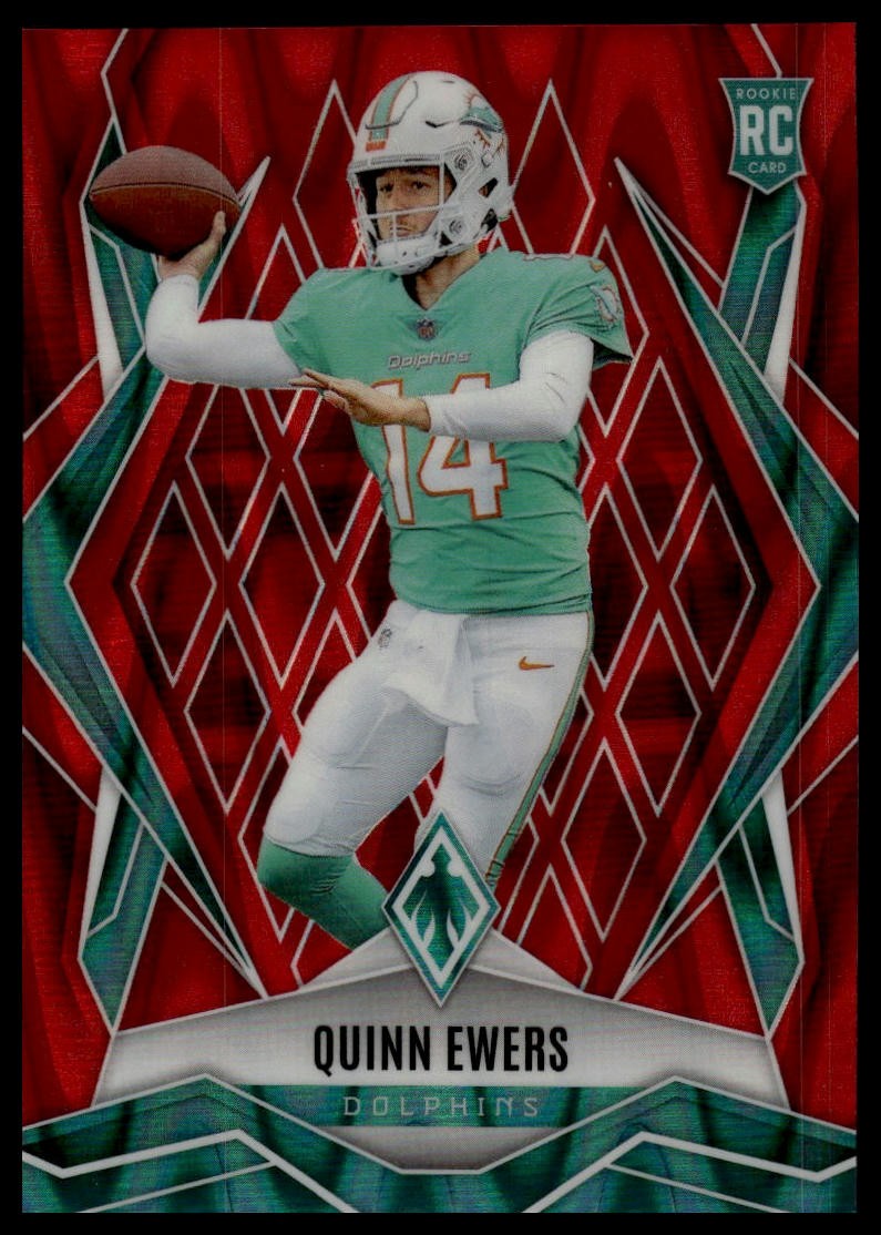 2025 Panini Phoenix Quinn Ewers #159 Red Seismic 77/99