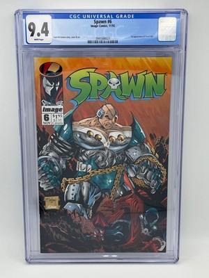 Spawn (1992) #6 - CGC 9.4 - 1st appearance of Overt-kill