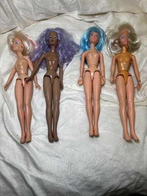 Lot of 4 Hasbro Original Jem & the Hologram  Dolls As Is Tlc Or Custom!