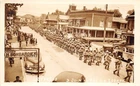 Waterloo Ontario Canada 1941 Military Parade WW2 Real Photo Postcard AA112314