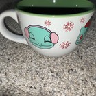 NWT 24 oz Pokémon Christmas Ceramic Mug/Bowl Pikachu Charmander Characters — photo 4