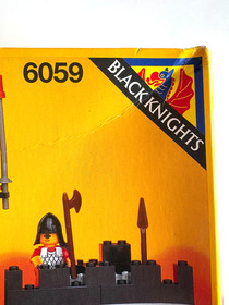 LEGO Castle 6059 Knight's Stronghold 1990 COMPLETE w/ Box & Instructions