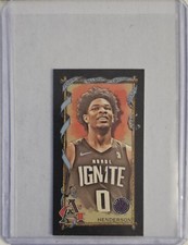 2023 Topps Allen & Ginter - Scoot Henderson Black Border MINI