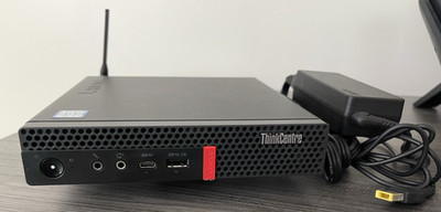 Lenovo ThinkCentre M720Q Tiny i5-8400T, 8GB, 128GB SSD, WIFI, Win 11 Pro, W/ AC
