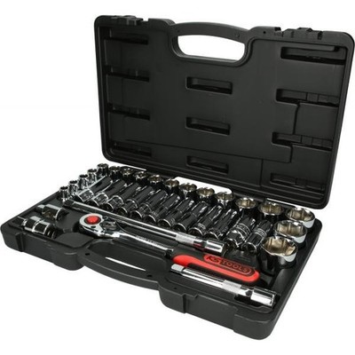 KS TOOLS 918.0635 - 1/2'' CHROME plus Socket set, (35 pcs)