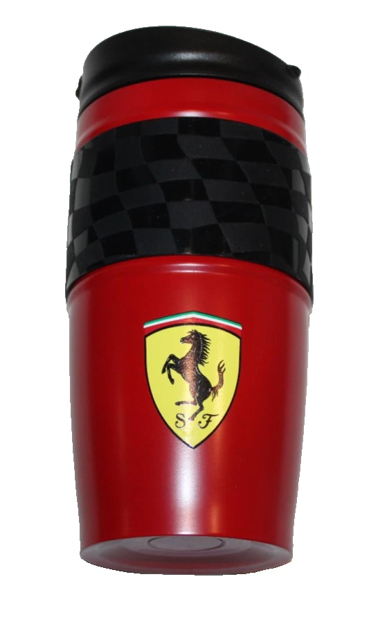 red Scuderia Ferrari 500ml thermal mug F-1 Logo New in Open Box - Image 3 of 4