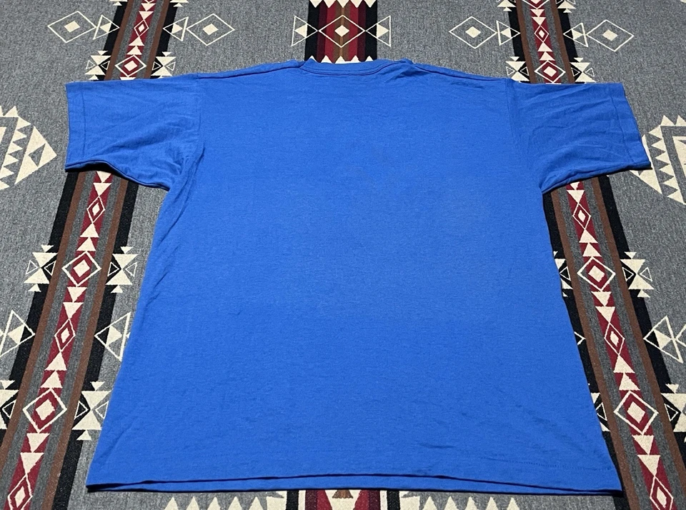 Camiseta azul para hombre Super Bowl XXXI Packers Patriots 1997 vintage talla L T24 Foto 2 de 4