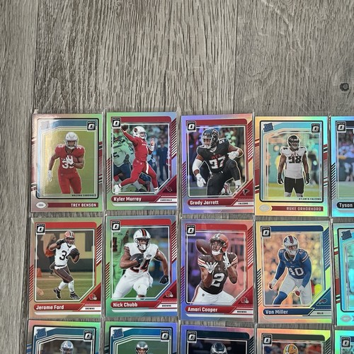 2024 Panini Donruss Optic - Silver Holo 35 Card Lot - Rookies & Vets Mixed - Bild 2 von 10