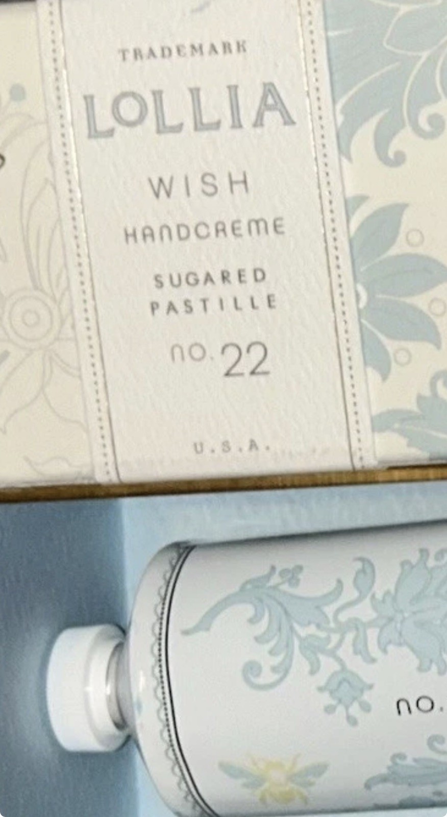 New LOLLIA 4 oz Wish Handcreme Sugared Pastille No 22 Shea B