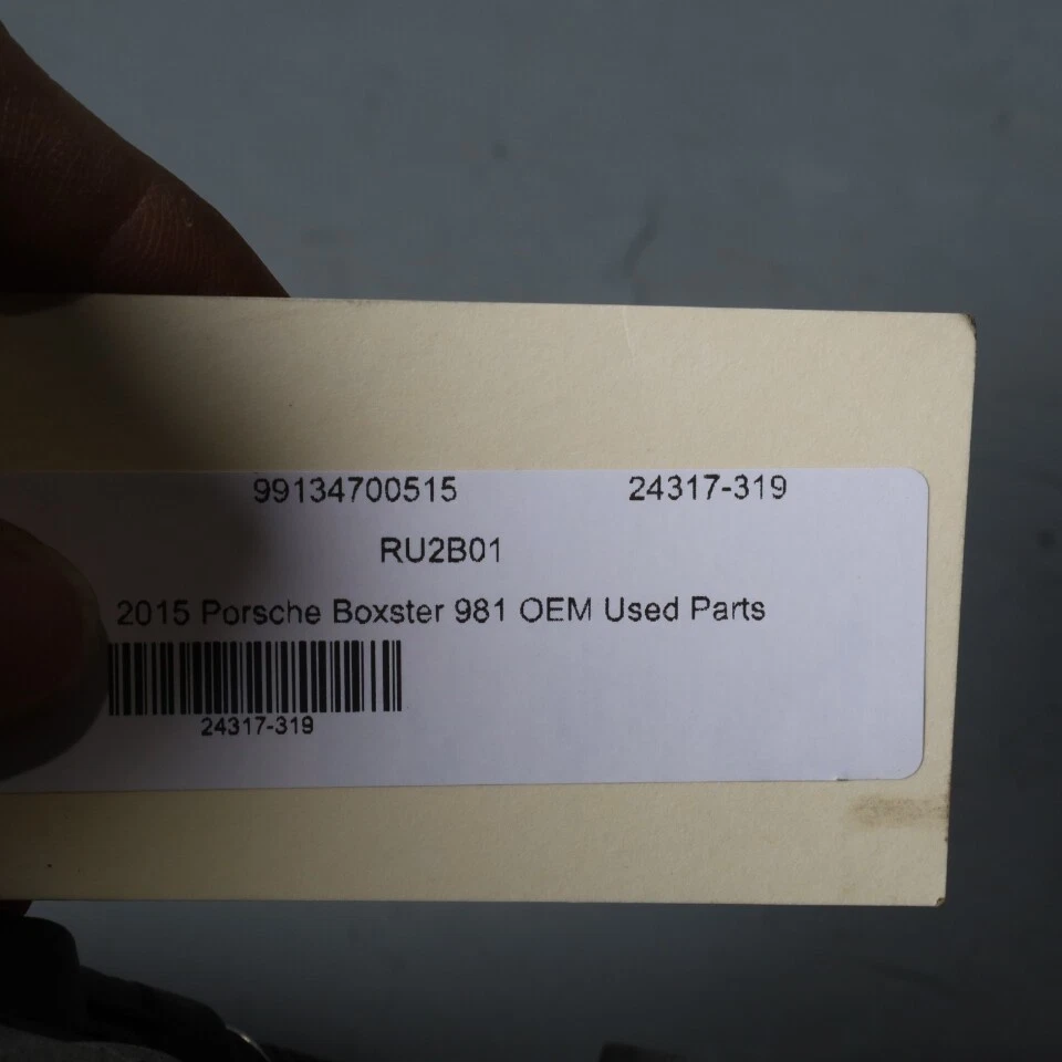 2012-2016 Porsche 911 991 Boxster Cayman 981 Power Steering Gear OEM Used NOTE - Image 2 of 4