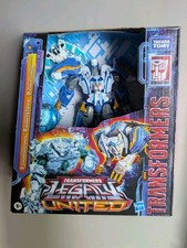 Transformers Legacy United Star Raider 3 Pack Thundertron Calcitron Nightstrike