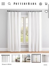 SALE Pottery Barn Broadway Curtain - Set Of 2 50X108 Inches