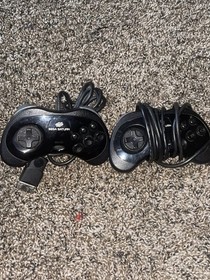 Sega Saturn MK-80000A US model 2 console  + 2 controllers Tested Working Great