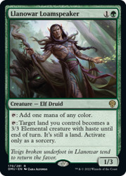 Llanowar Loamspeaker - Foil - Dominaria United #170/281 Rare