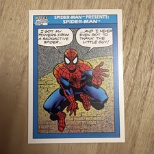 1990 Impel Marvel Comics Series 1 Card Spider-Man Presents: Spider-Man #149