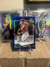 Optic Rated Prospect Signatures Brooks Lee #RPS-BL Blue Prizm /75 (AU, RC)