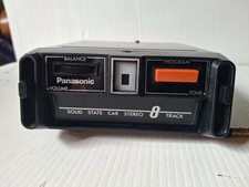 Vintage Panasonic Cx-375eu 8-track Player Autocar Beautiful Condition Untested Vintage Panasonic Cx-375eu 8-track Player Autocar Beautiful Condition Untested