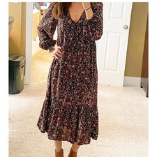 Old Navy Floral Midi Dress