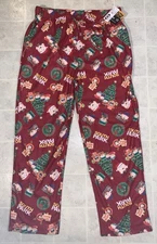 SOUTH PARK COMEDY CENTRAL MENS LARGE HAPPY HOLIDAYS CARTMAN PAJAMA SLEEP PANTS