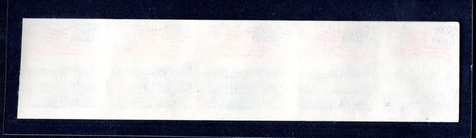 US 1991 SCOTT #2609 US FLAG IMPERF COIL STRIP OF 5 WITH PLATE 11 MINT NH - Image 2 of 2