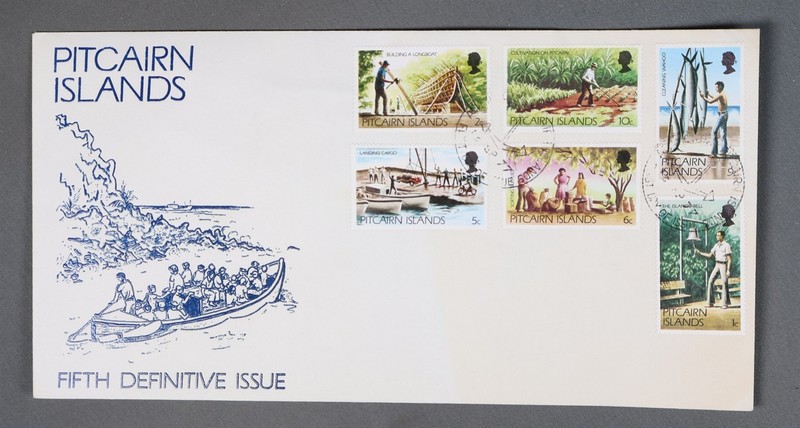 MayfairStamps Pitcairn Islands FDC 1977 5th Definitive Issue Combo First Day Cov