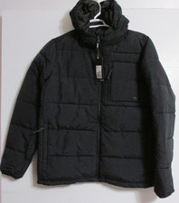 Mens Oakley Puffy Rc Full Zip Quilted Water Resistant Coat Blackout Medium Mens Oakley Puffy Rc Full Zip Quilted Water Resistant Coat Blackout Medium