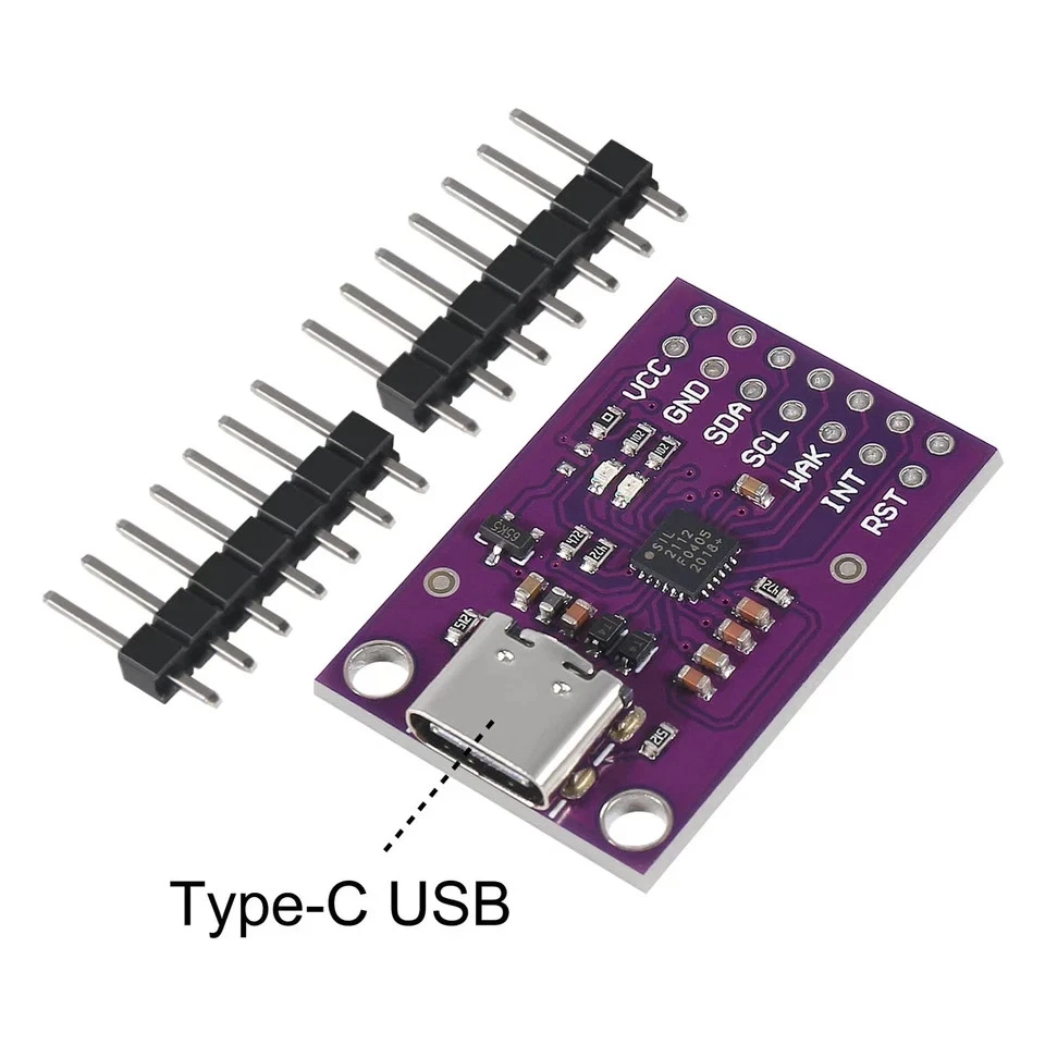 Type-c CP2112 Adapter, 2PCS CP2112 debug Board USB to I2C Communication Modul... - Image 4 of 4