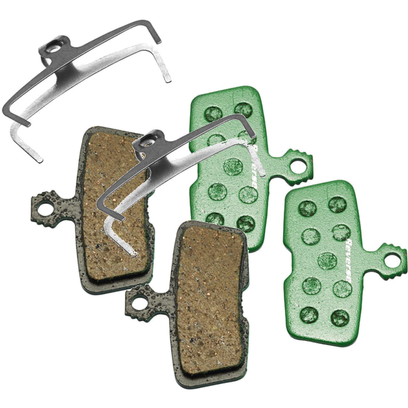 Reverse Organic Brake Pads Bundle for Code Guide RE DB Series All-Conditions 7390₽